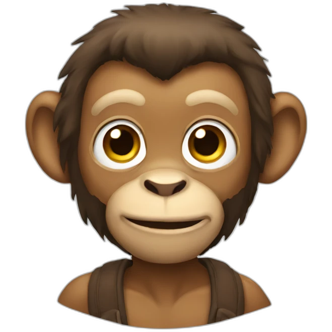 monkey digner emoji