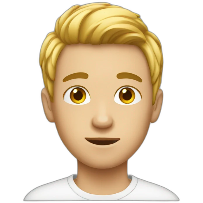 A teenage boy emoji