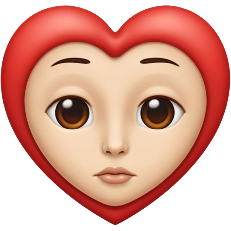 heart shaped nostril  emoji