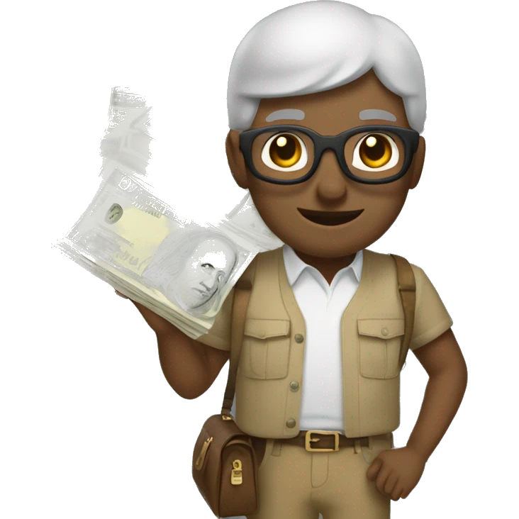 Ladrón con una bolsa 💰 emoji