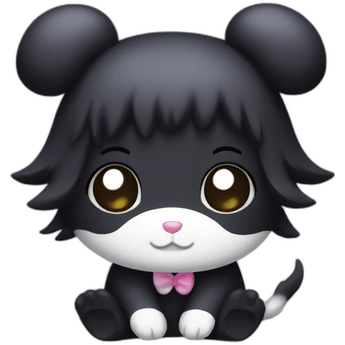 Kuromi Sanrio emoji
