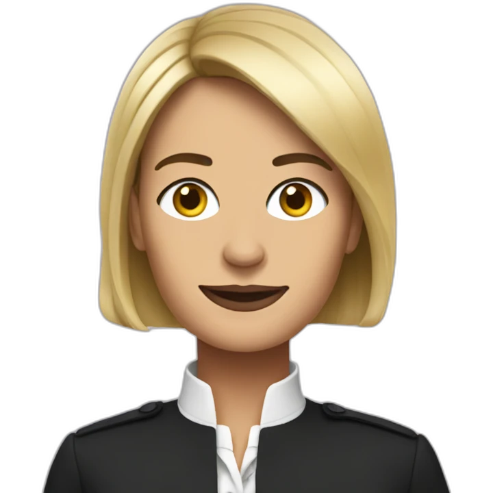 macron as a woman emoji