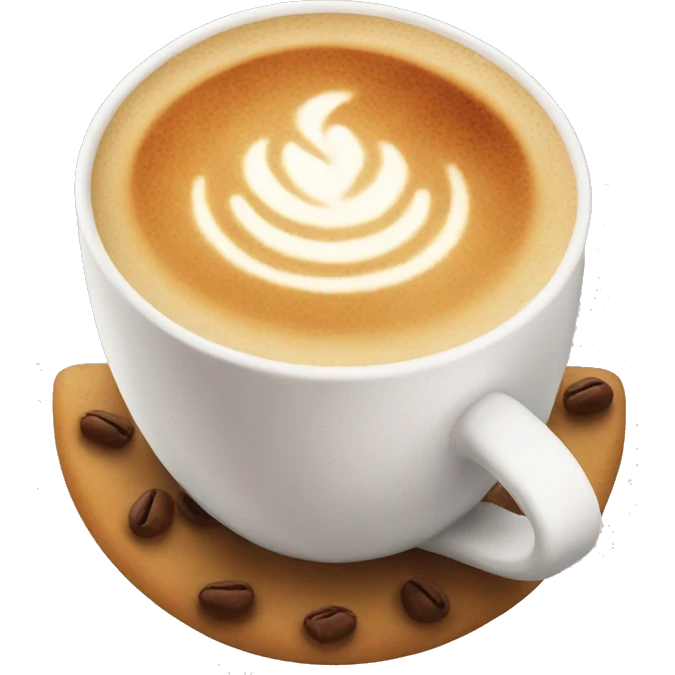 Match latte emoji