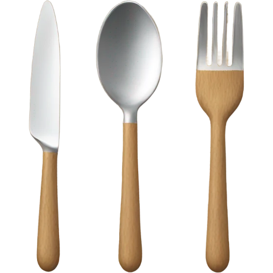 Wooden Cutlery emoji