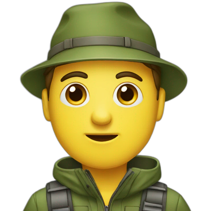 Birdwatcher emoji