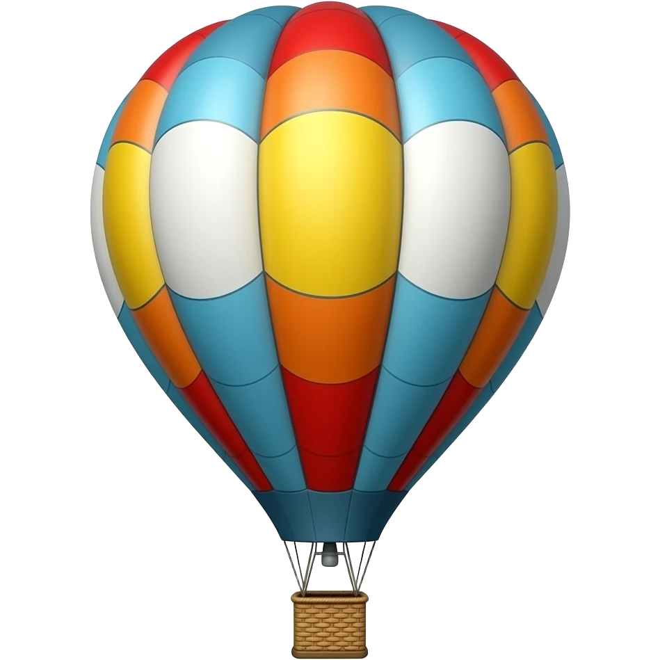 Hot air balloon emoji