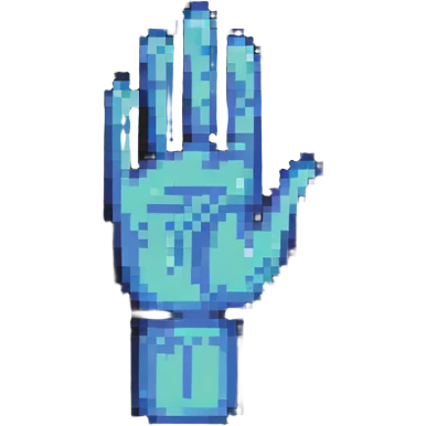 hand waving emoji