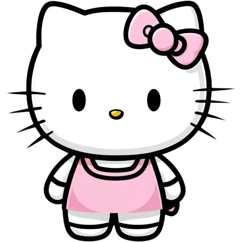 Hello kitty emoji