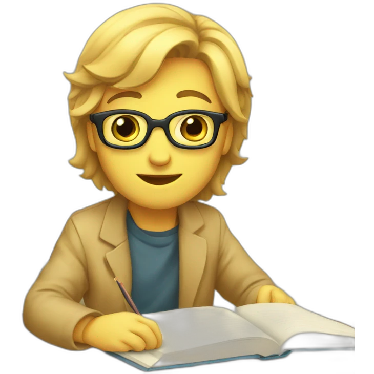 studying emoji
