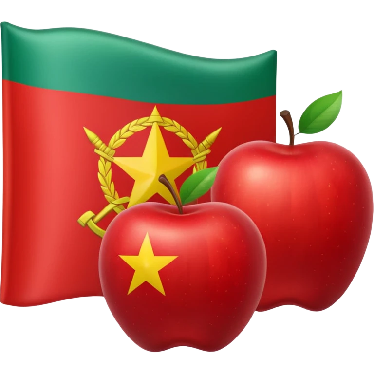 apple emoji flag of Transnistria emoji
