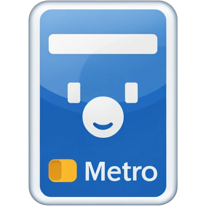 metro card emoji