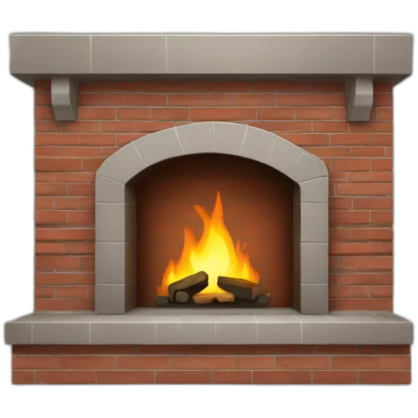 Brick Fireplace emoji