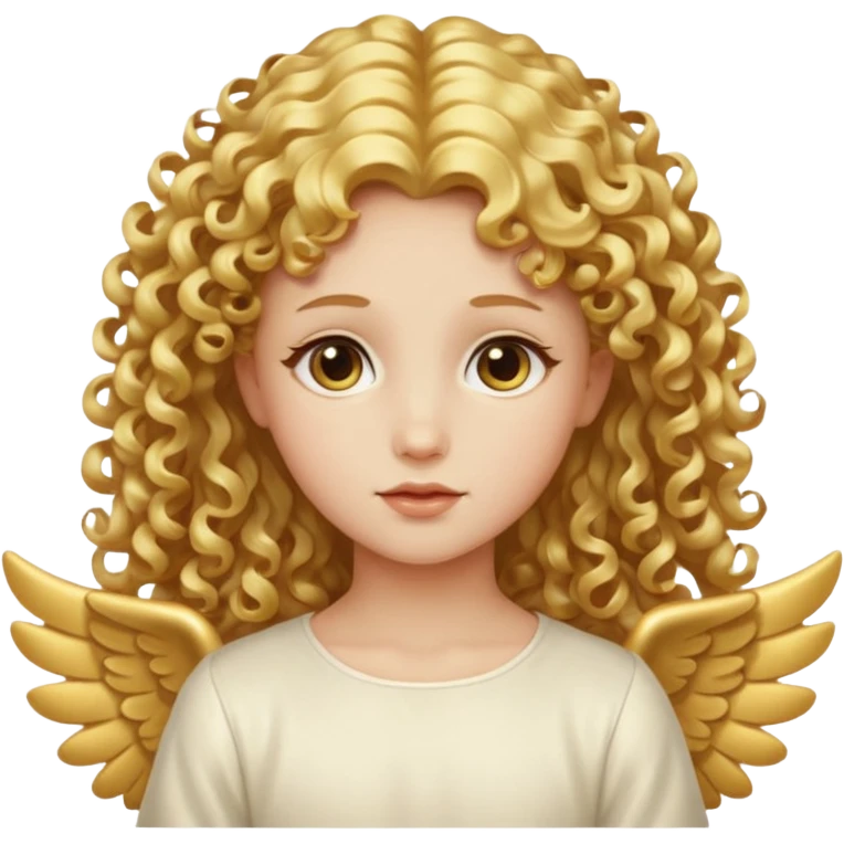 Angel with golden curls




























 emoji