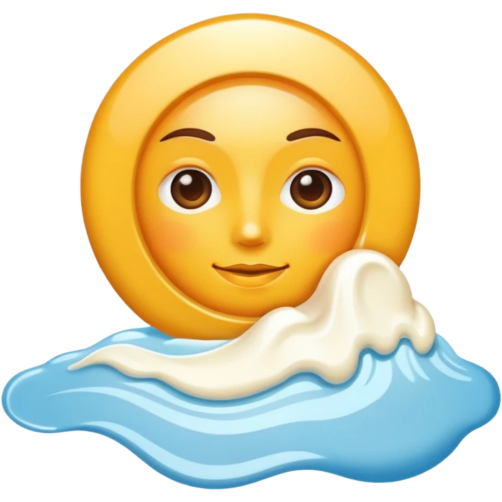 Suncream emoji