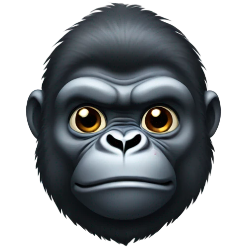 Obese gorilla emoji
