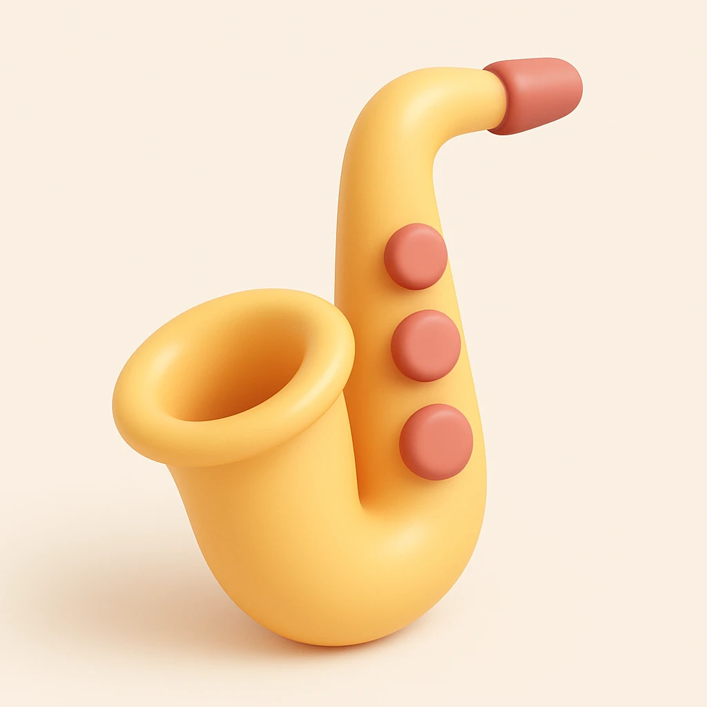 saxophone emoji