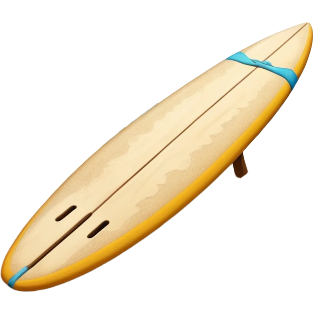 Surfboard Stuck with sand emoji