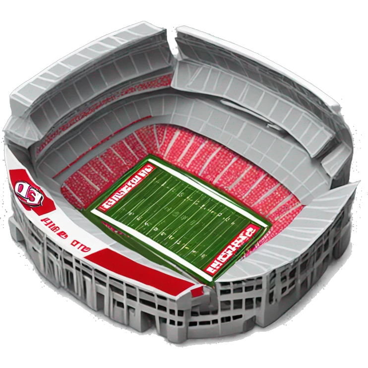ohio state football stadium  emoji