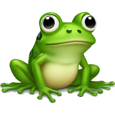 Frog emoji