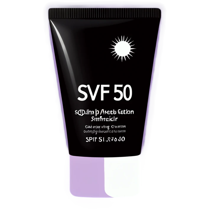Aesthetic SPF 50 cream emoji