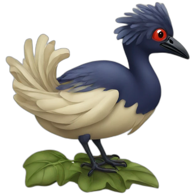 opium bird emoji