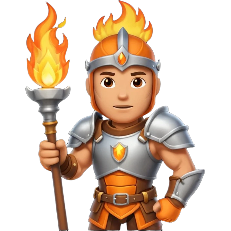 Castle Torch Guard emoji