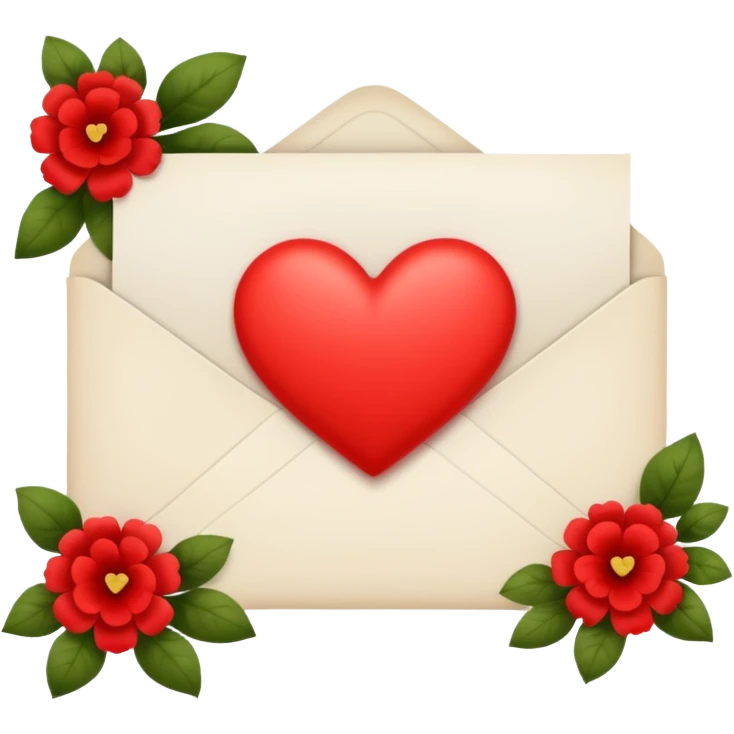 love letter emoji