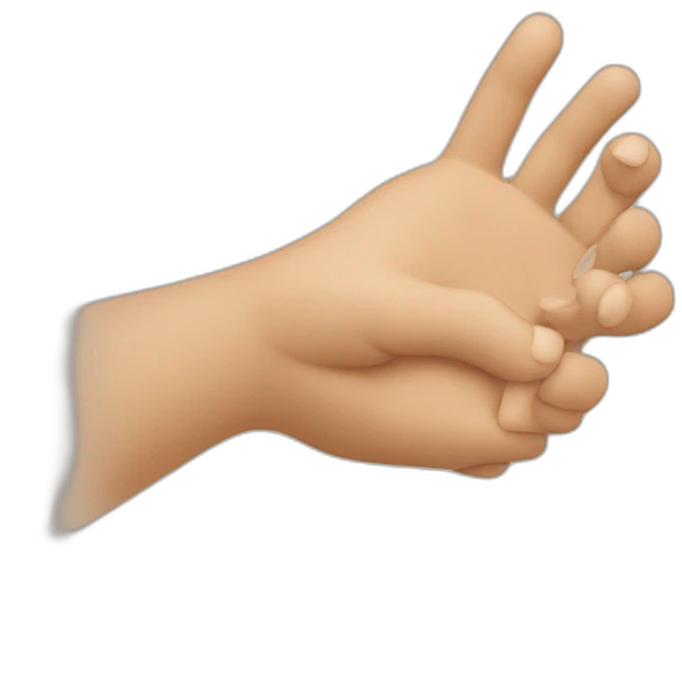 Humain qui fait un carré avec ses mains  emoji