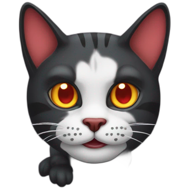 Devil cat emoji