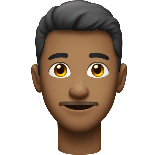 face of guy in "hai yorokonde" emoji