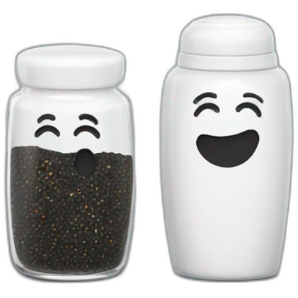 salt and pepper shaker emoji