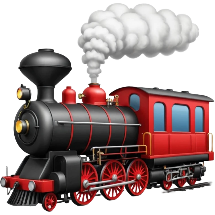 Give me a 0-5-0 locomotive and put an ostrich body and head on the steam engine of the train and put a toilet on top second train car  emoji
