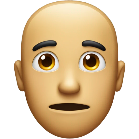 Generic face emoji with a questioning face and a small smirk emoji