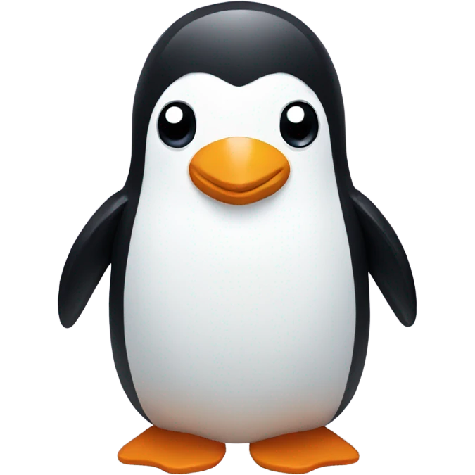 a pixel penguin emoji