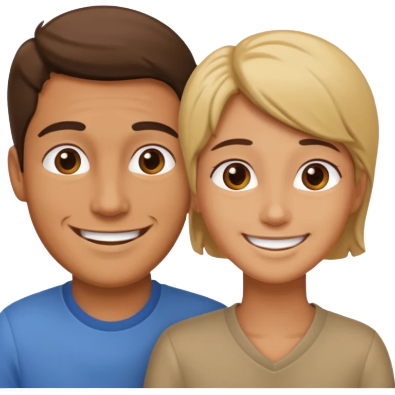 Single man are looking to a couple  emoji