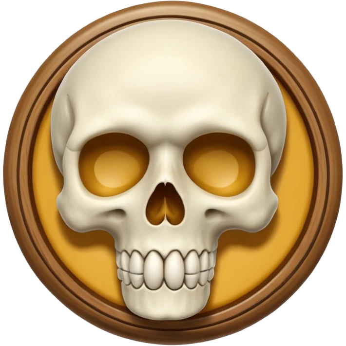 Skull Yo-Yo emoji