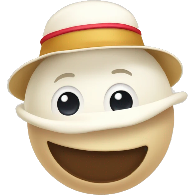 rasgulla with hat emoji