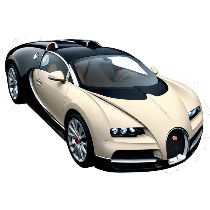 Carro bugatti emoji