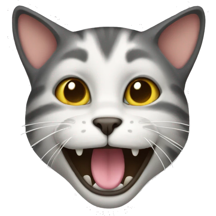 silly cat emoji