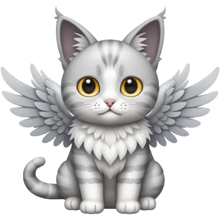 Cat with wings emoji