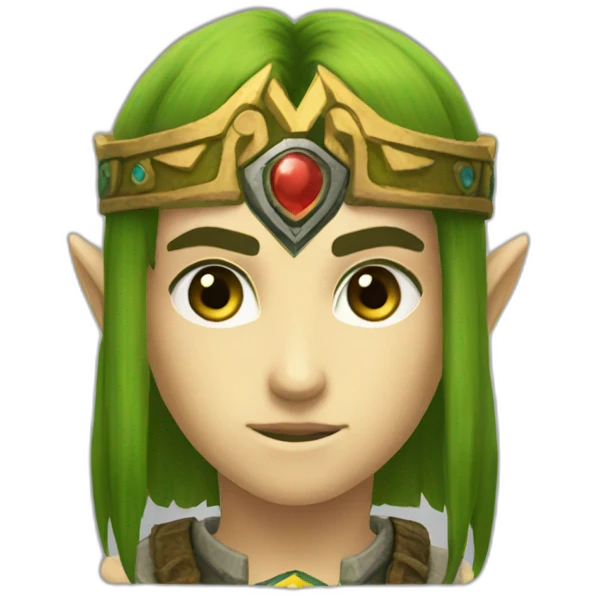 Zelda Twilight Princess logo emoji