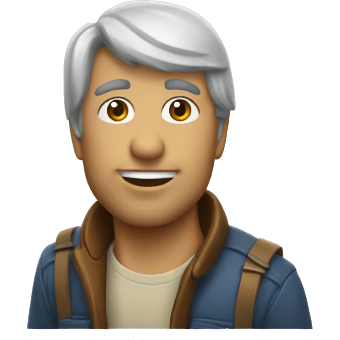 un tas de bois emoji