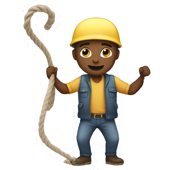 pulling rope emoji
