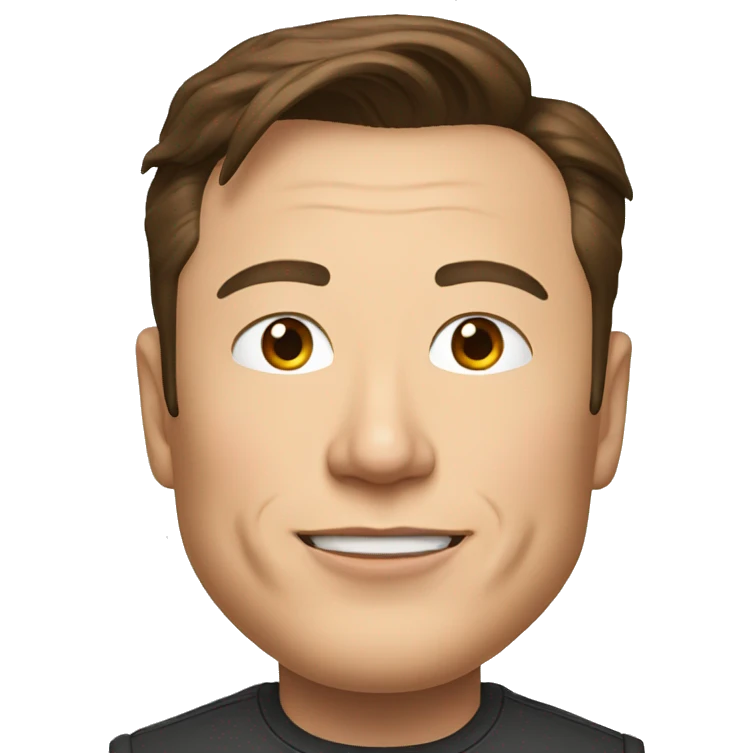 Elon Musk emoji