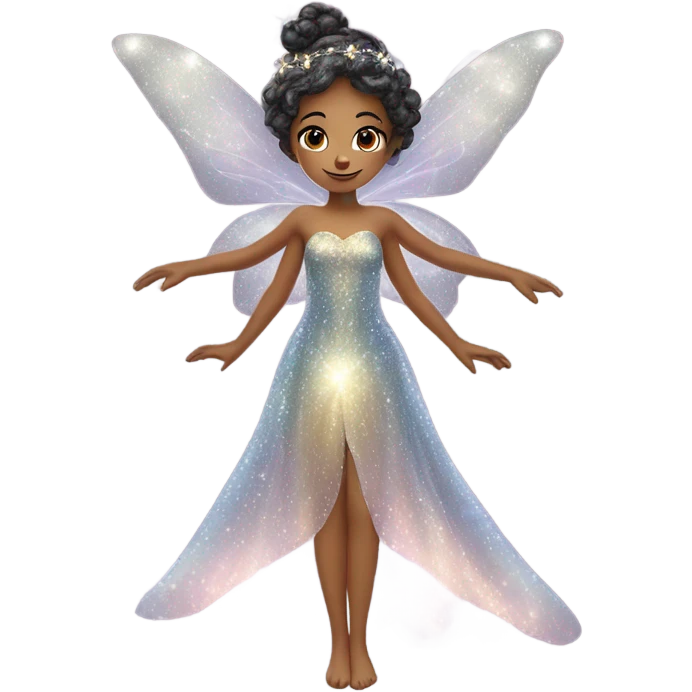 Beautiful fairy with sparkles  emoji