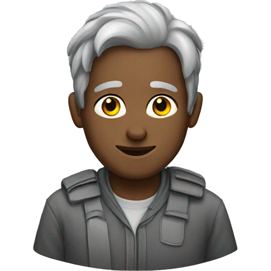 Grey atar emoji