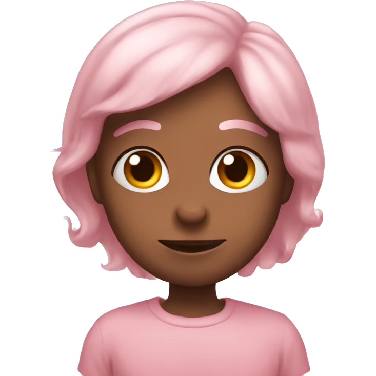 Pastel love smiley emoji
