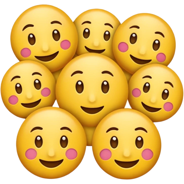 Розовые цветы emoji