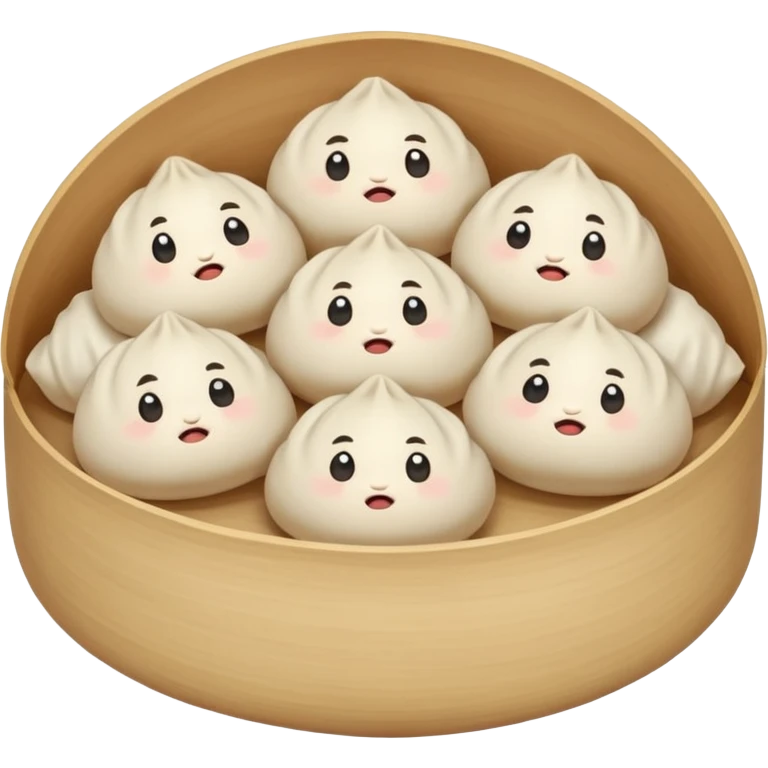 dumpling with clones emoji