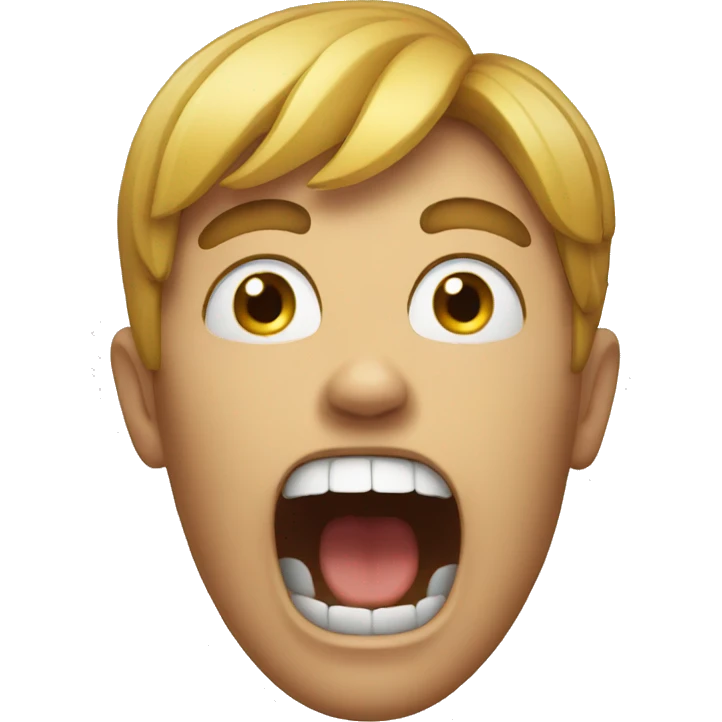 screaming emoji
